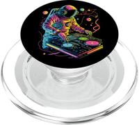 DJ Astronaut EDM Musica DJing Spaceman Psytrance Techno PopSockets PopGrip per MagSafe