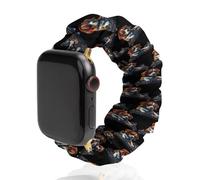 DJ Beagle Dog - Cinturino elastico compatibile con iWatch, divertente cinturino per smart watch per uomo e donna, 38 mm/40 mm, 42 mm/44 mm, 38mm/40mm, Poliestere, Nessuna pietra preziosa