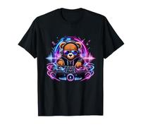 DJ Bear Disc Jockey - Mixer Musicale elettronico Maglietta