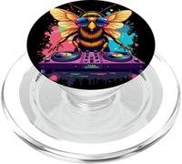 DJ Bee in stile pop art retrò PopSockets PopGrip per MagSafe