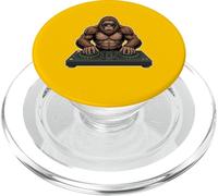 DJ Bigfoot - Cool Sasquatch con musica da sole PopSockets PopGrip per MagSafe