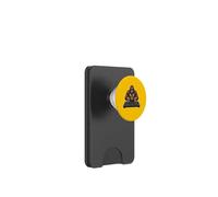 DJ Bigfoot - Cool Sasquatch con musica da sole PopSockets PopWallet per MagSafe
