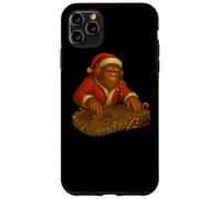 DJ Bigfoot Natale Divertente Techno Rave EDM Regalo Custodia per iPhone 11 Pro Max