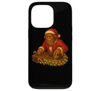 DJ Bigfoot Natale Divertente Techno Rave EDM Regalo Custodia per iPhone 13 Pro