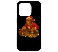 DJ Bigfoot Natale Divertente Techno Rave EDM Regalo Custodia per iPhone 15 Pro