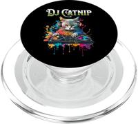 DJ Catnip - Musica musicale musicale musicale divertente PopSockets PopGrip per MagSafe