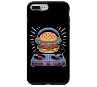 Dj Cibo Hamburger Musica Party Divertente Custodia per iPhone 7 Plus/8 Plus