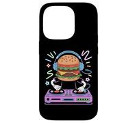 Dj Cibo Mix Divertente Burger Custodia per iPhone 14 Pro