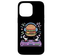 Dj Cibo Mix Divertente Burger Custodia per iPhone 14 Pro Max
