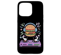 Dj Cibo Mix Divertente Burger Custodia per iPhone 15 Pro Max