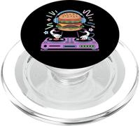 Dj Cibo Mix Divertente Burger PopSockets PopGrip per MagSafe