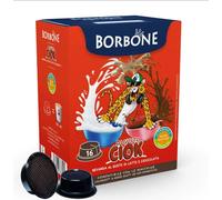 DJ CIOK 32 Capsule A Modo Mio Caffè Borbone Bevanda al Gusto Latte e Cioccolata