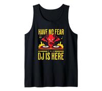 DJ DJane Diavoletto Halloween Have No Fear The DJ Is Here Canotta