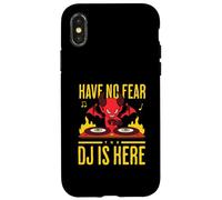 DJ DJane Diavoletto Halloween Have No Fear The DJ Is Here Custodia per iPhone X/XS