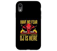 DJ DJane Diavoletto Halloween Have No Fear The DJ Is Here Custodia per iPhone XR