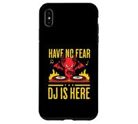DJ DJane Diavoletto Halloween Have No Fear The DJ Is Here Custodia per iPhone XS Max