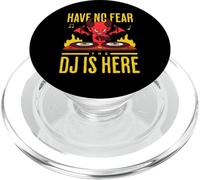 DJ DJane Diavoletto Halloween Have No Fear The DJ Is Here PopSockets PopGrip per MagSafe