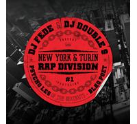 DJ FEDE & DJ DOUBLE S - NEW YORK & TURIN RAP DIVISION - RED LP NUMBERED SEALED