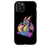 Dj Fiaba Drago Magico Fiamme Musicali Custodia per iPhone 11 Pro