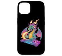 Dj Fiaba Drago Magico Fiamme Musicali Custodia per iPhone 13