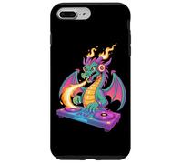 Dj Fiaba Drago Magico Fiamme Musicali Custodia per iPhone 7 Plus/8 Plus