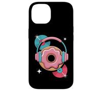 Dj Food Musica Dolce Con Ciambella Vinile Custodia per iPhone 14