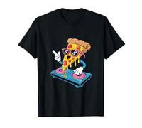 Dj Food Pizza Party Music Vibes Maglietta