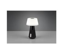 DJ LAMPADA DA TAVOLO ANTRACITE CON CASSABLUETOOTH SEPARABILE RICARICABILE CON LU