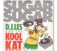 DJ LES AND THE KOOL KAT - SUGAR SUGAR 7 INCH (7" VINYL 45) UK OVER THE TOP 1991