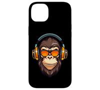 DJ Mad Monkey Ape Chimp Mix Club Musica Cuffie Danza Custodia per iPhone 14 Plus