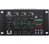 DJ Mixer Audio 3 Canali Bluetooth Professionale Console Effetti Mp3 Mic Mix Cue
