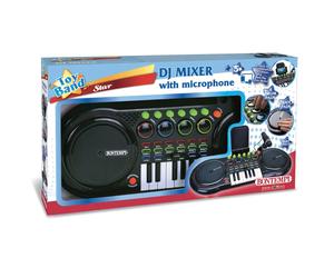 DJ Mixer con 2 Scratch Pads ed Effetti Luminosi - Diventa un Giovane DJ