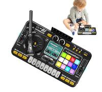 DJ Mixer Pianoforte, Music Mixer Pianoforte Giocattolo | Tastiera Tavolo Per Ricarica USB Portatile Con Luci - DJ Learning Keyboard Mixer, Audio Digitale, Strumento Musicale Per Per
