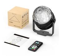 DJ Party, U`King, luce da discoteca, luci a LED per feste, controllo musicale, luce da discoteca, 3 W, RGB, luci da palcoscenico con telecomando per la casa dei bambini