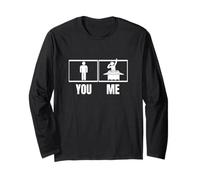 DJ Proud Funny Men Disc Jockey Maglia a Manica