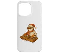 DJ Pupazzo di Neve Natale Divertente Techno Rave EDM Regalo Custodia per iPhone 14 Pro Max