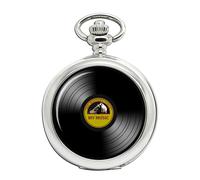 Dj Record Oro Etichetta Orologio da Tasca