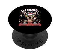 DJ Rudy Renna Natale Musica Festiva PopSockets PopGrip Adesivo