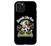Dj Sounds Like Fun Mucca Amici Custodia per iPhone 11 Pro