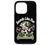 Dj Sounds Like Fun Mucca Amici Custodia per iPhone 13 Pro