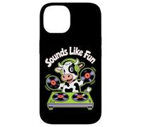 Dj Sounds Like Fun Mucca Amici Custodia per iPhone 14