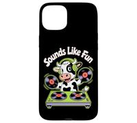 Dj Sounds Like Fun Mucca Amici Custodia per iPhone 15 Plus