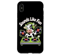 Dj Sounds Like Fun Mucca Amici Custodia per iPhone XS Max