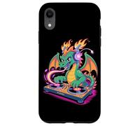 Dj Sparky Dragone Favola Musica Fiamme Custodia per iPhone XR