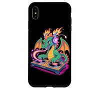 Dj Sparky Dragone Favola Musica Fiamme Custodia per iPhone XS Max