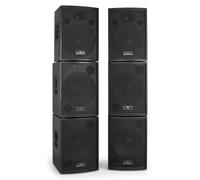 DJ Tech Set casse attive 6 pezzi