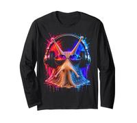 DJ Techno House Electro Minimal Goa Trance Disc Jockey DnB DJ Maglia a Manica