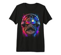 DJ Techno House Electro Minimal Goa Trance Disc Jockey DnB DJ Maglietta Premium