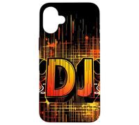 DJ un artista Design con cuffie e giradischi Custodia per iPhone 16 Plus