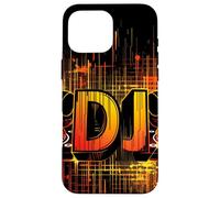 DJ un artista Design con cuffie e giradischi Custodia per iPhone 16 Pro Max